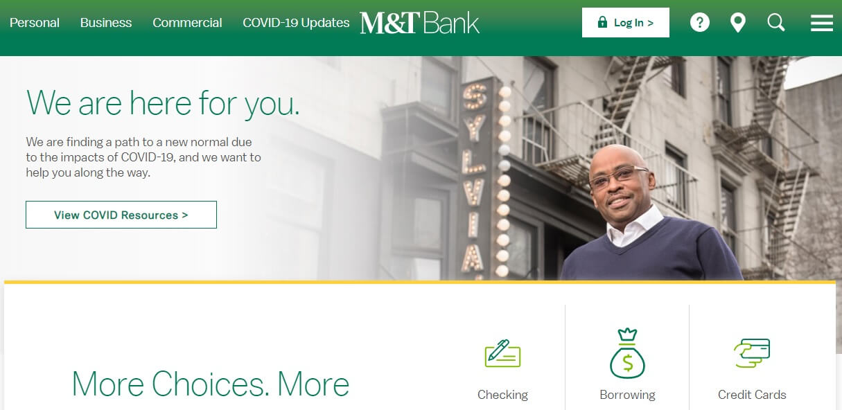 M&T Bank hours